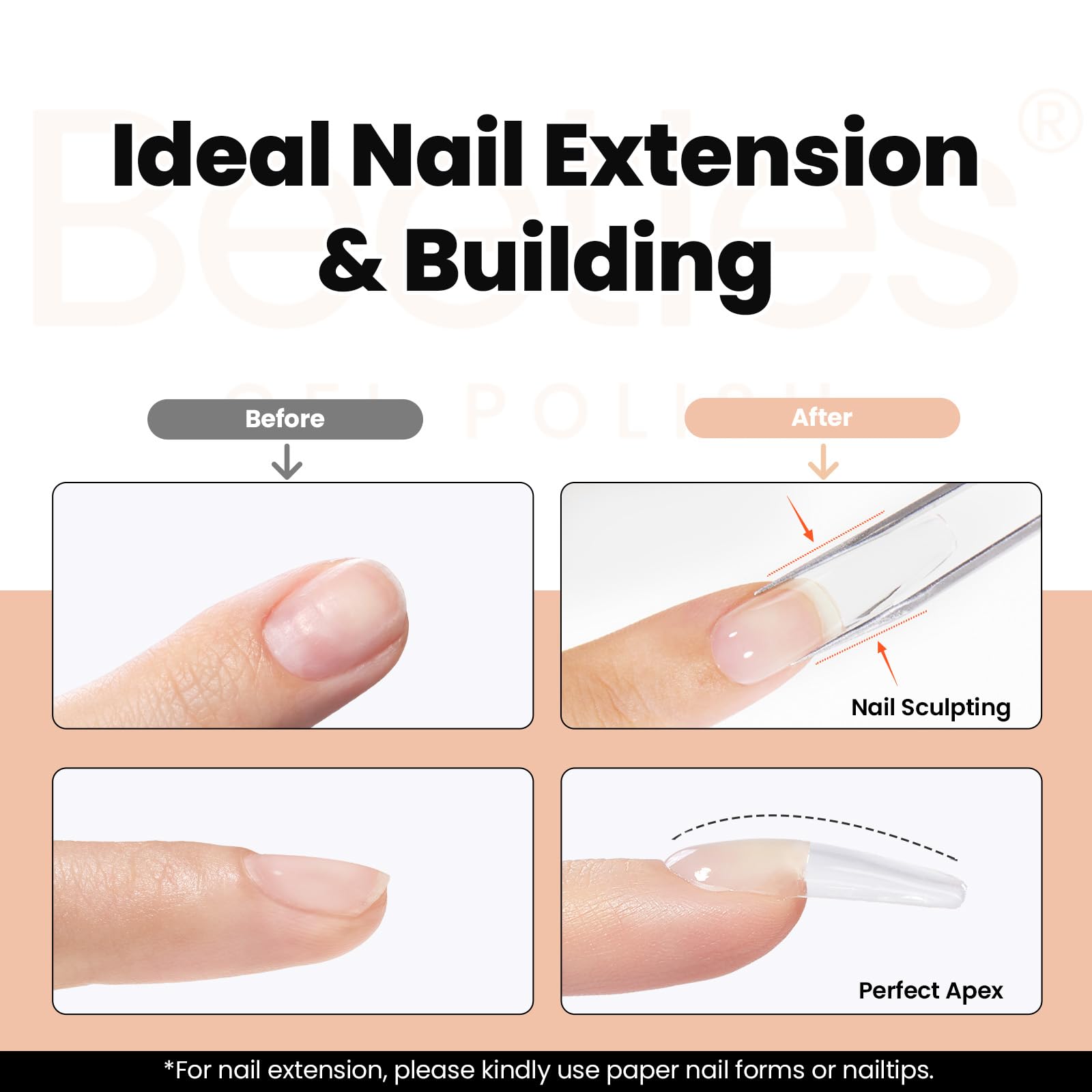 Beetles Chestnut Breeze mini set fits salons and DIY nail techs perfectly