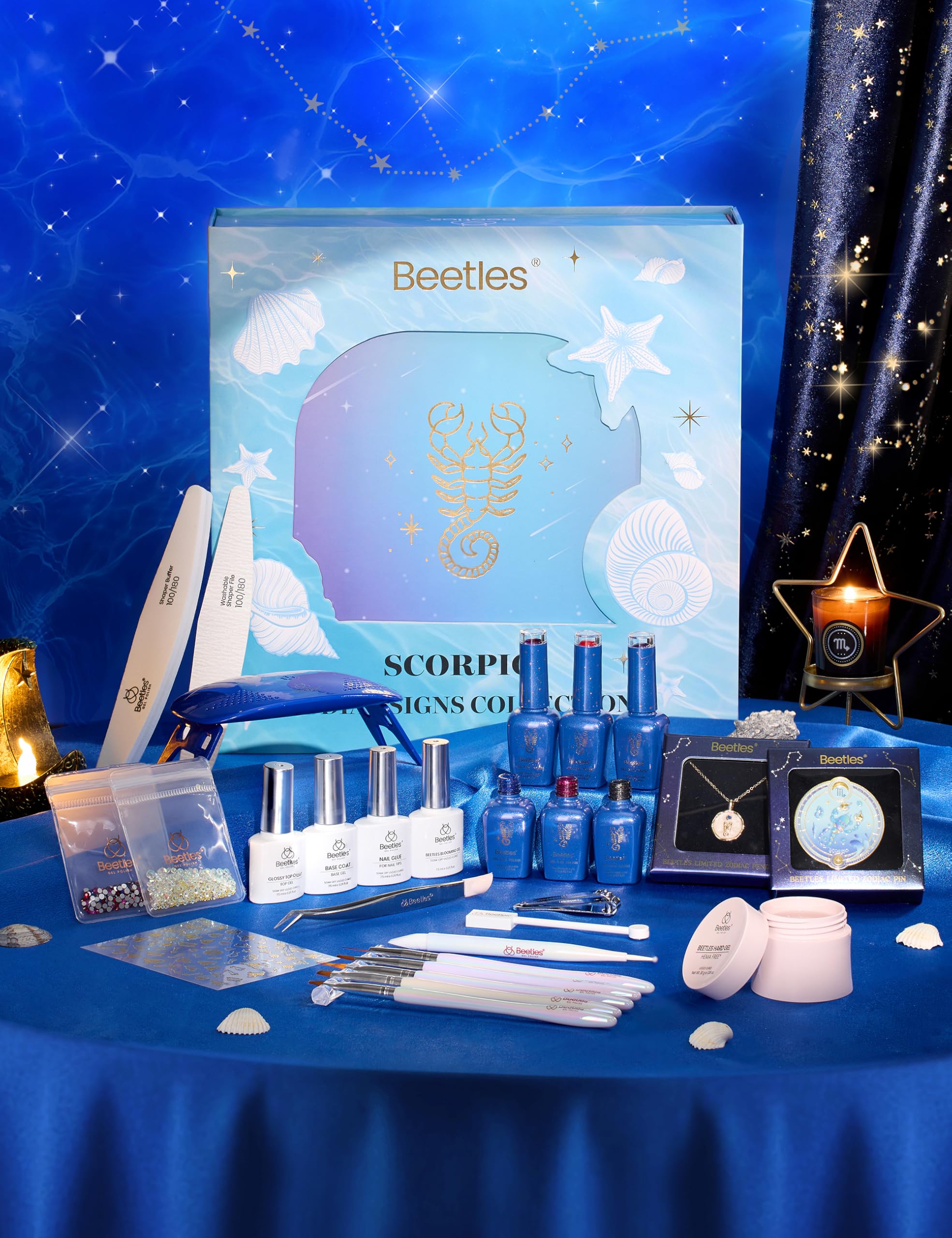 Beetles Scorpio gift box packaging ideal for gifting