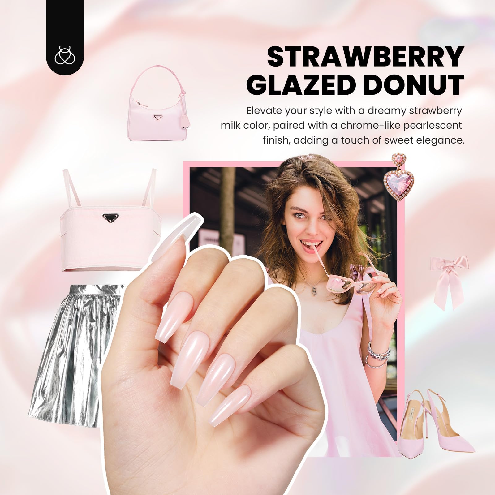 Beetles silicone nail brush helps precise powder application.