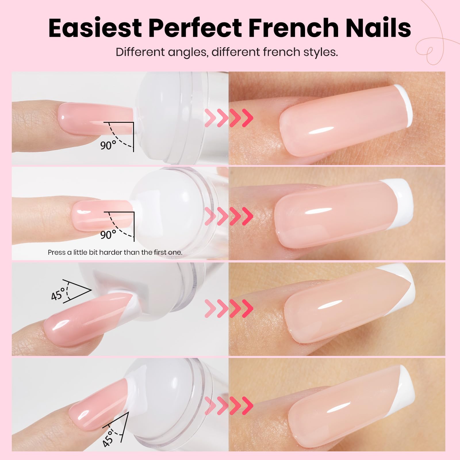 Beetles silicone nail stamper enables comfortable grip and smooth application