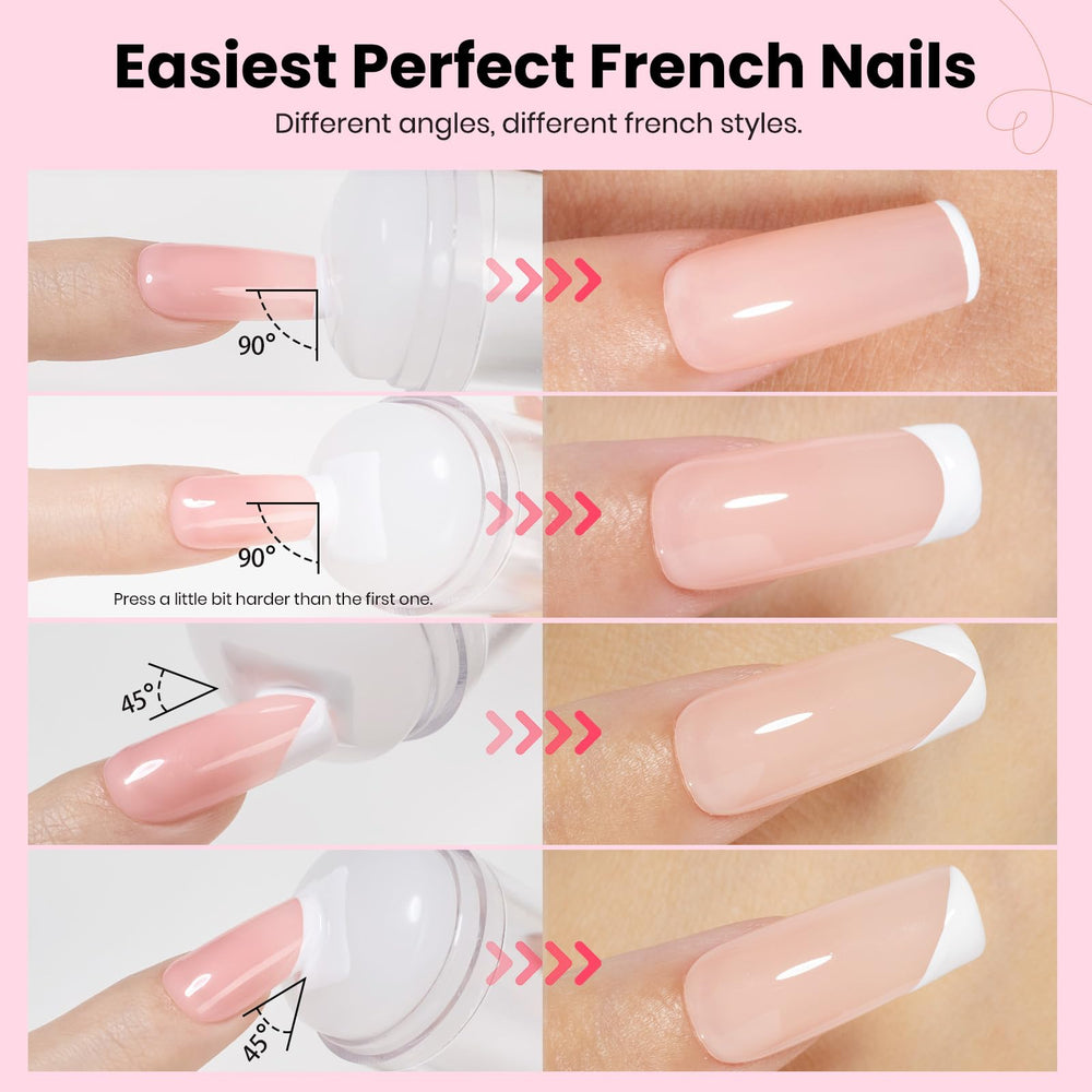 Beetles silicone nail stamper enables comfortable grip and smooth application