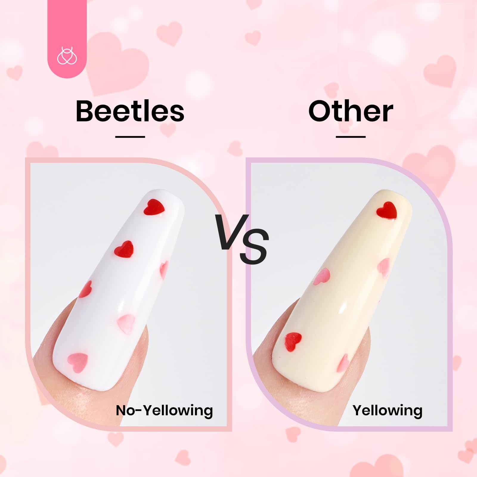 Beetles Smell-Less Top Coat uses mild ingredients for comfortable wear