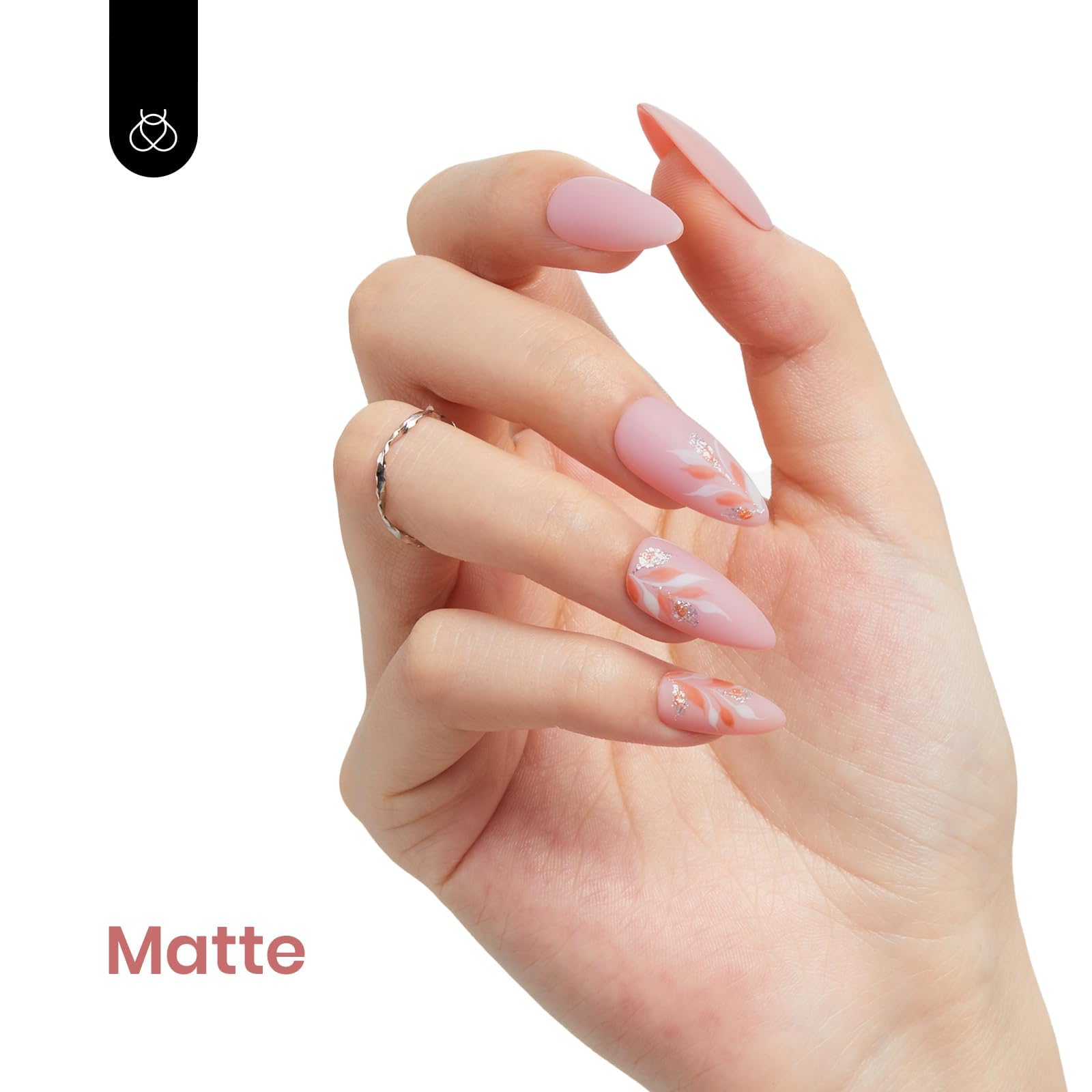 Beetles pink gel polish delivers a smooth, glossy finish on nails.