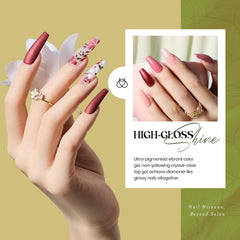 Beetles Soak-off UV Gel Polish ideal for quick at-home manicures.
