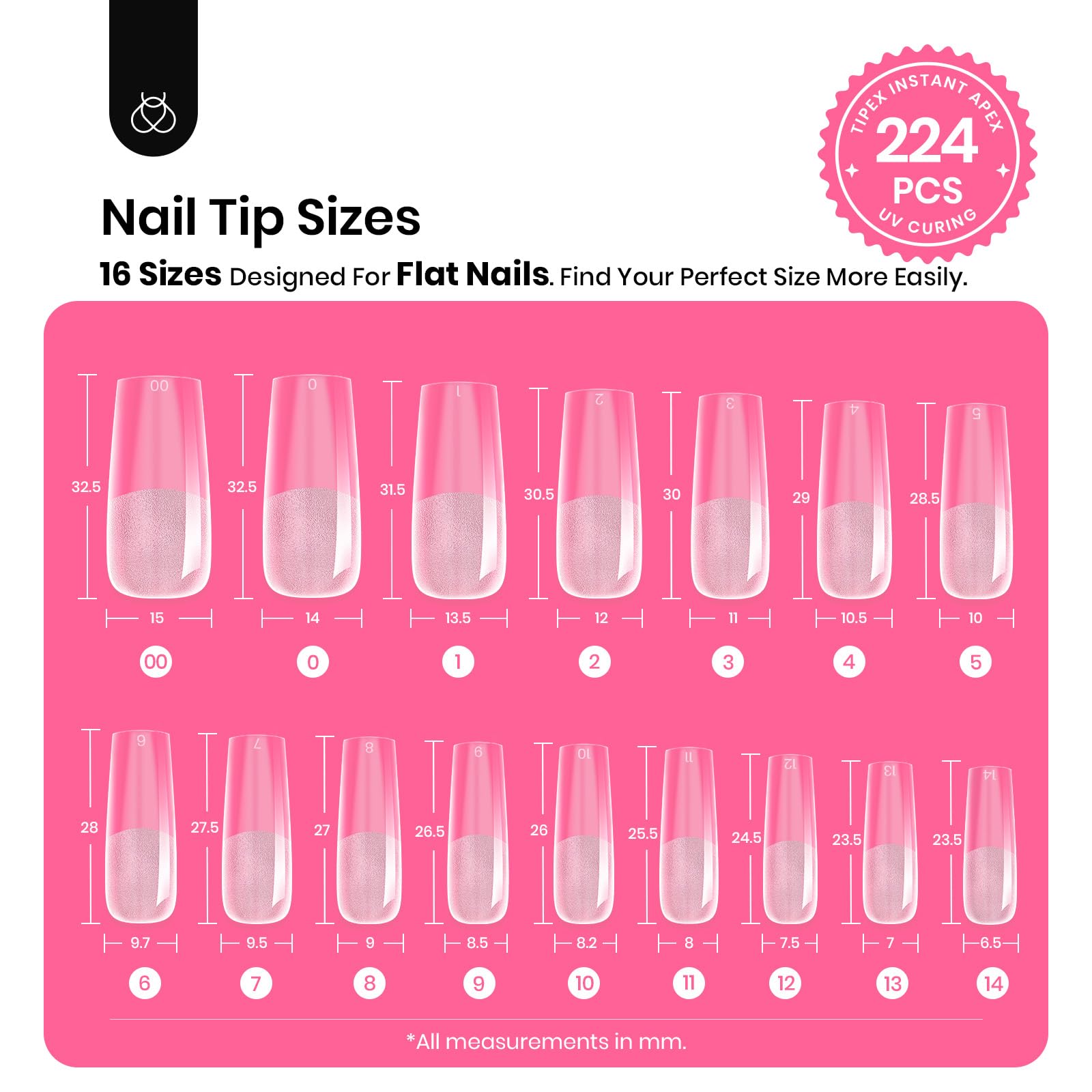 Beetles solid UV nail glue 20g ensures secure adhesion with minimal mess.