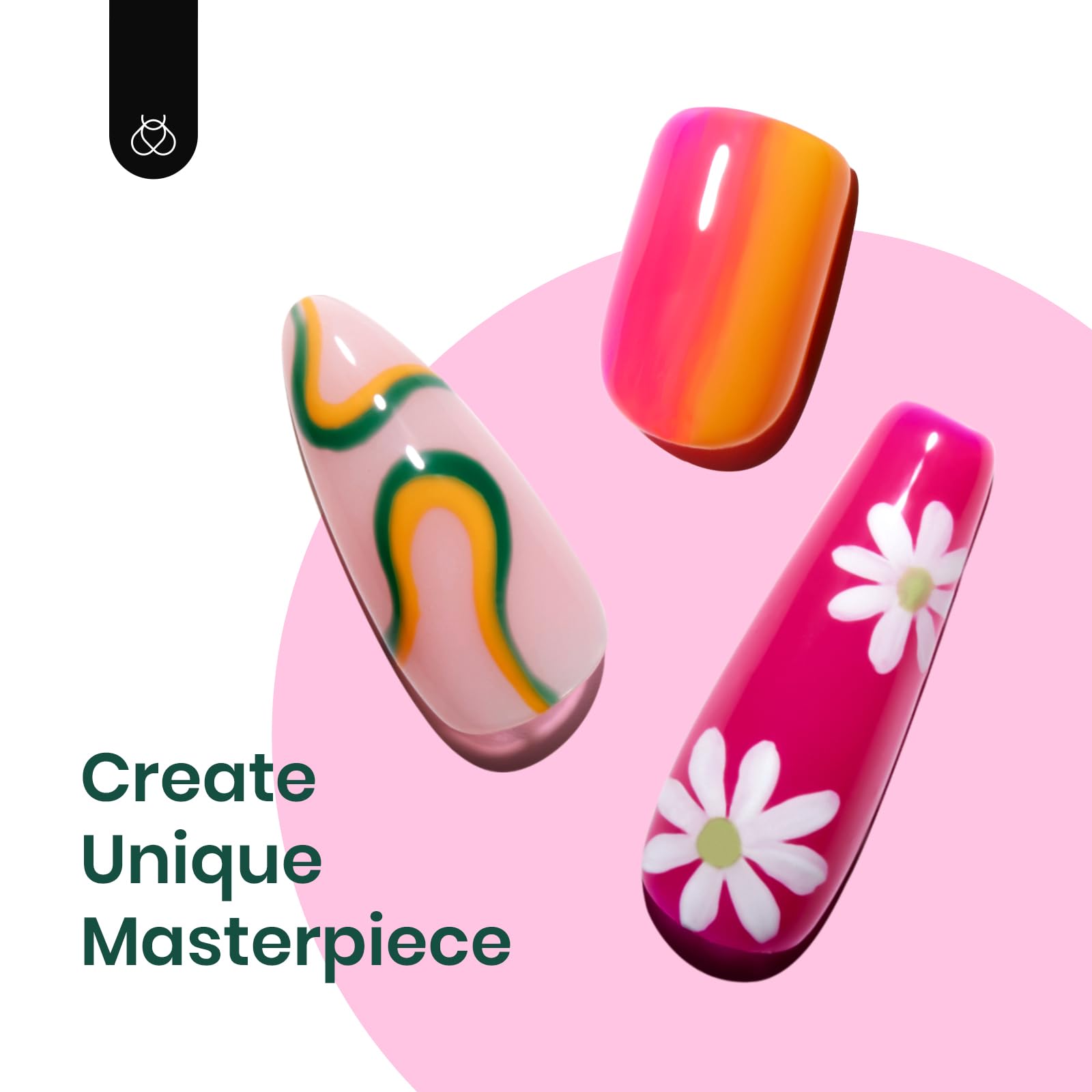 Beetles Spring Gel Polish emerald green shade for fresh manicures
