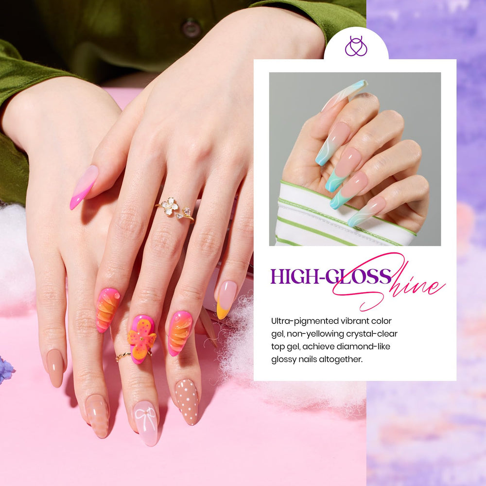 Beetles glitter top coat adds festive sparkle to nails