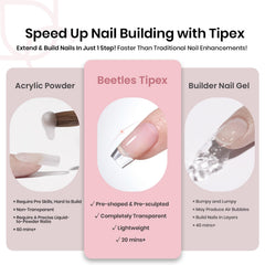 Beetles Tipex 16 size options fit over 95% of clients for natural results