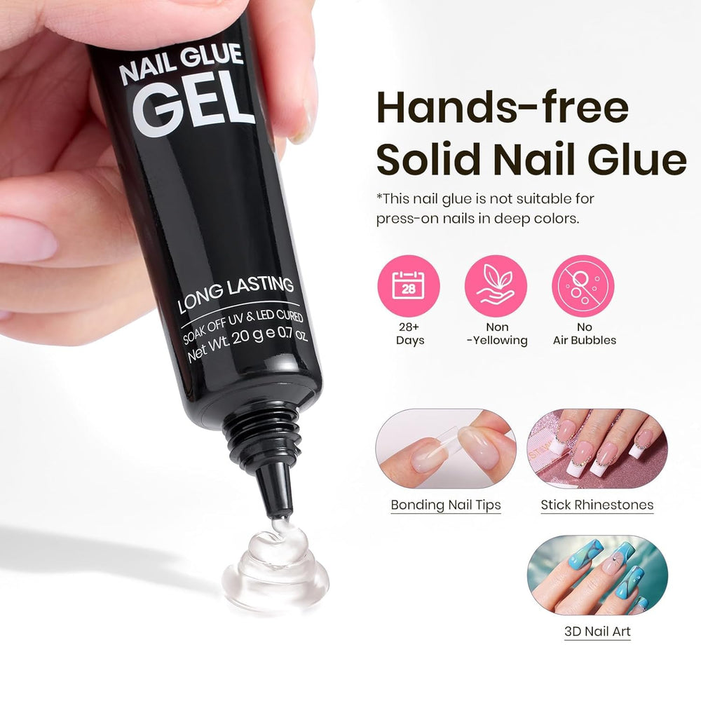 Beetles Tipex 16 sizes ensure precise fit for varied nail shapes.