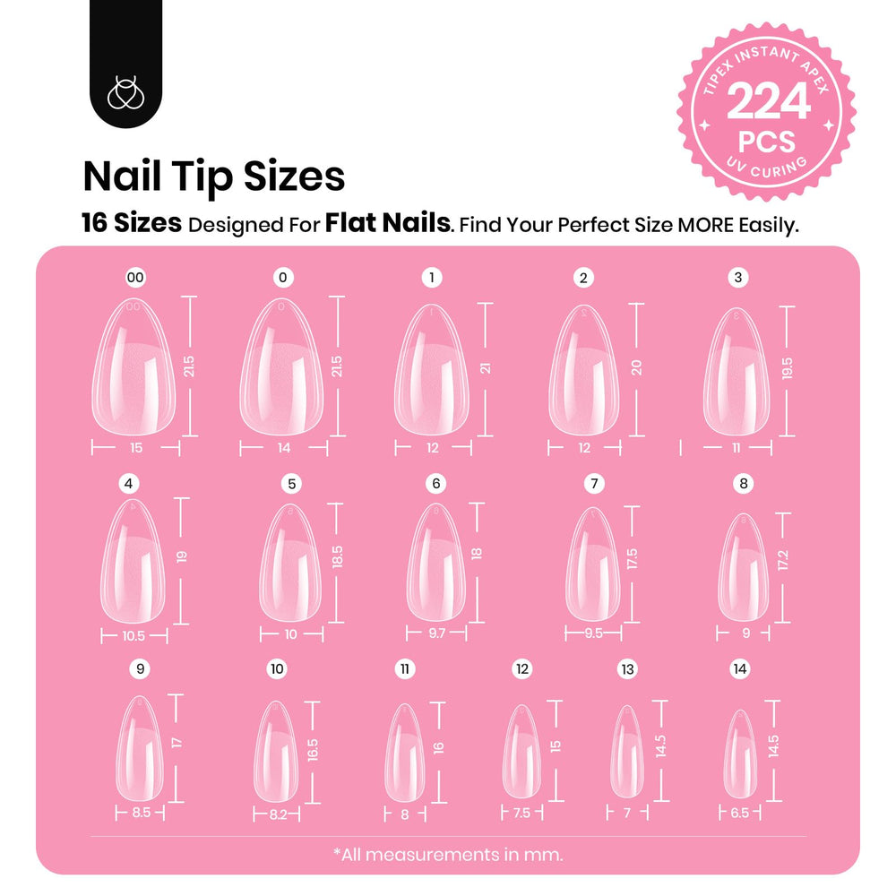 Beetles Tipex solid nail glue in squeeze tube for mess-free application.
