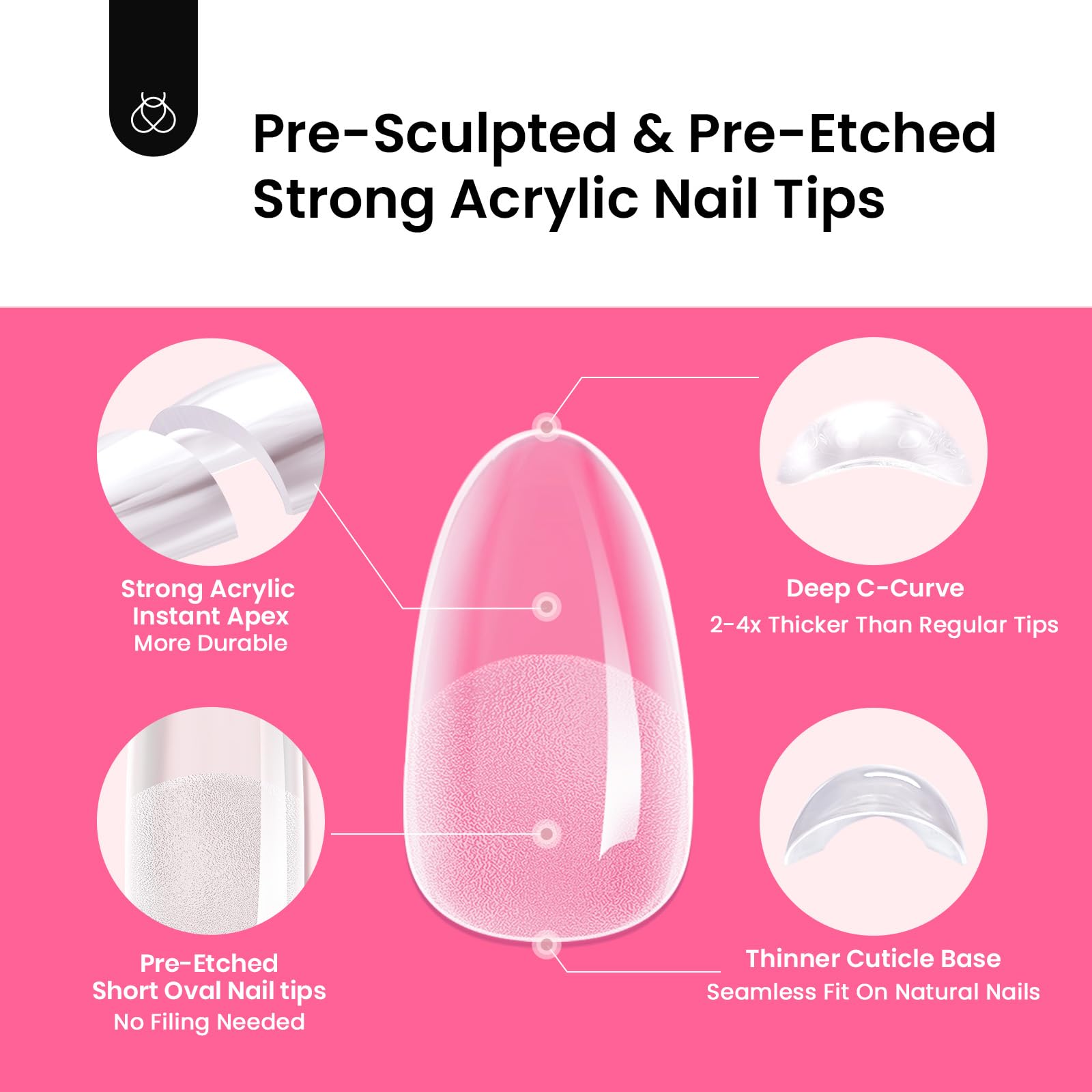 Beetles Tipex nail extensions offer clean application without bubbles