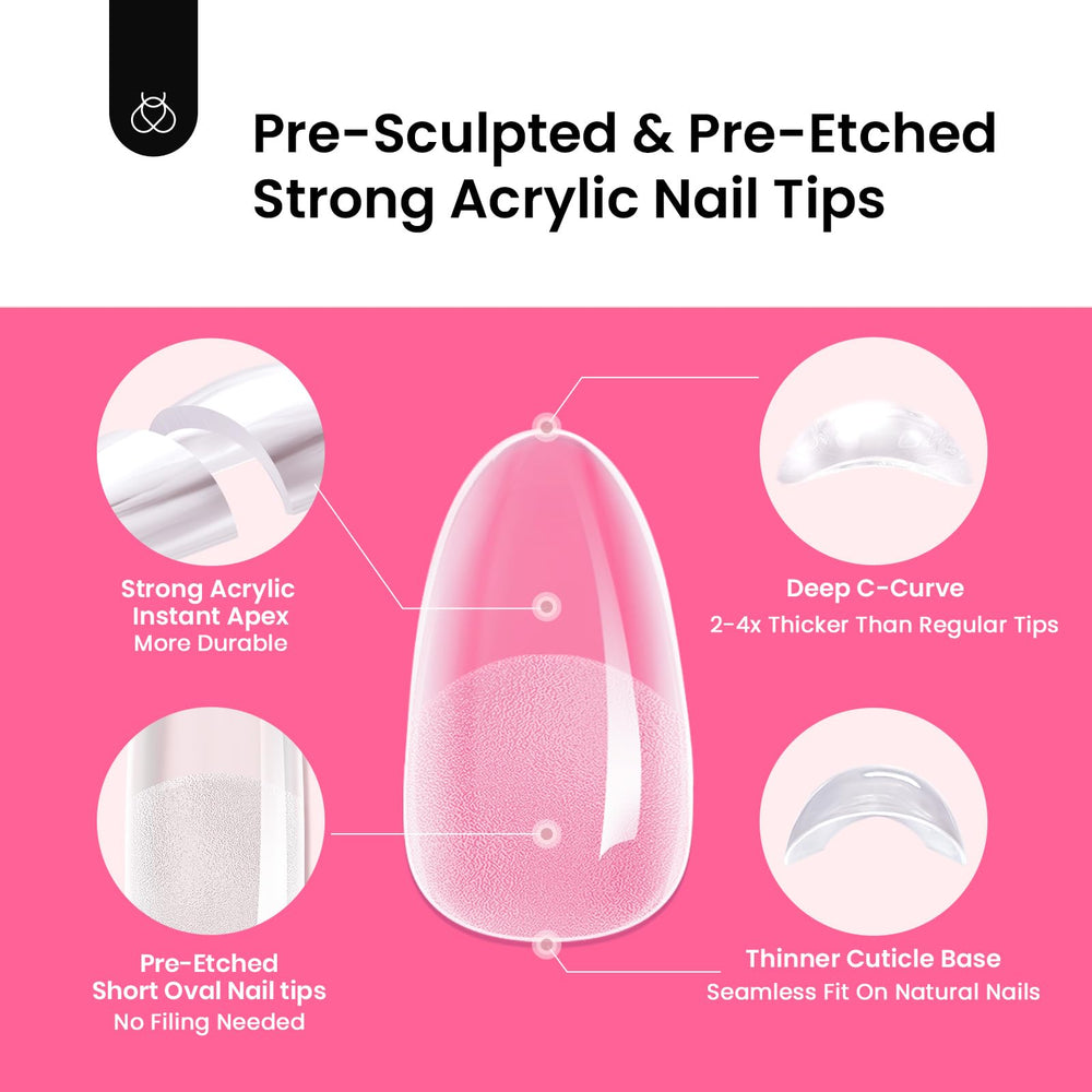 Beetles Tipex nail extensions offer clean application without bubbles