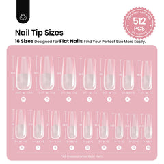 Beetles Tipex pre-etched base for ready-to-use nail tip extensions