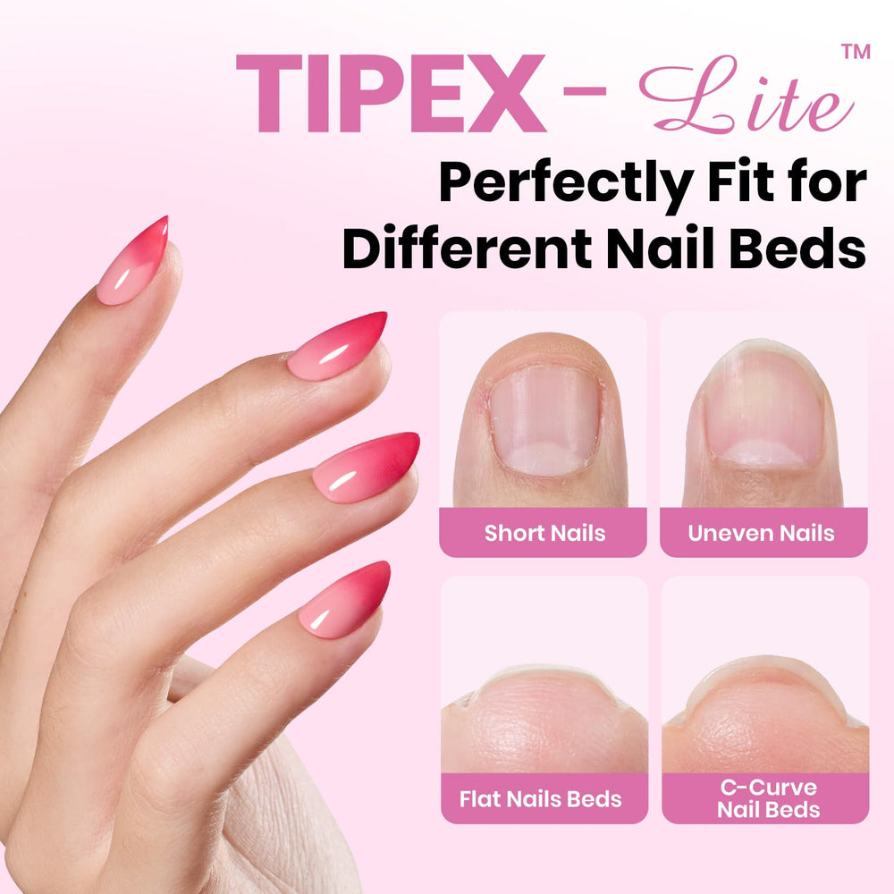 Beetles Tipex Lite 256-piece set with 16 sizes for precise DIY fitting