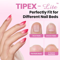 Beetles Tipex Lite 256-piece set with 16 sizes for precise DIY fitting