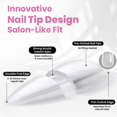 Beetles Tipex Lite pre-etched tips for faster preparation