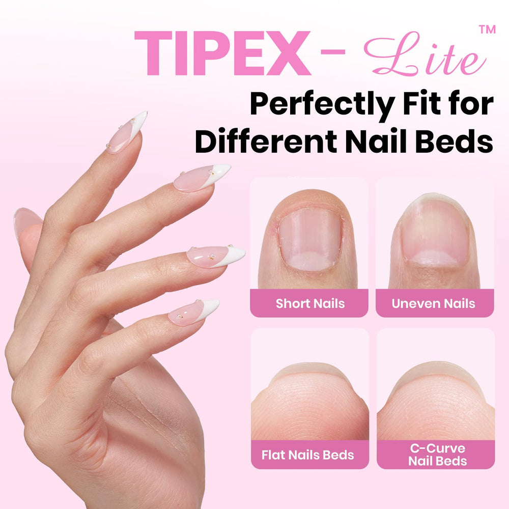 Beetles Tipex Lite apex tips close-up shows built-in strength and precision