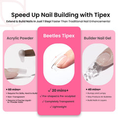 Beetles Tipex mini UV lamp for quick curing.