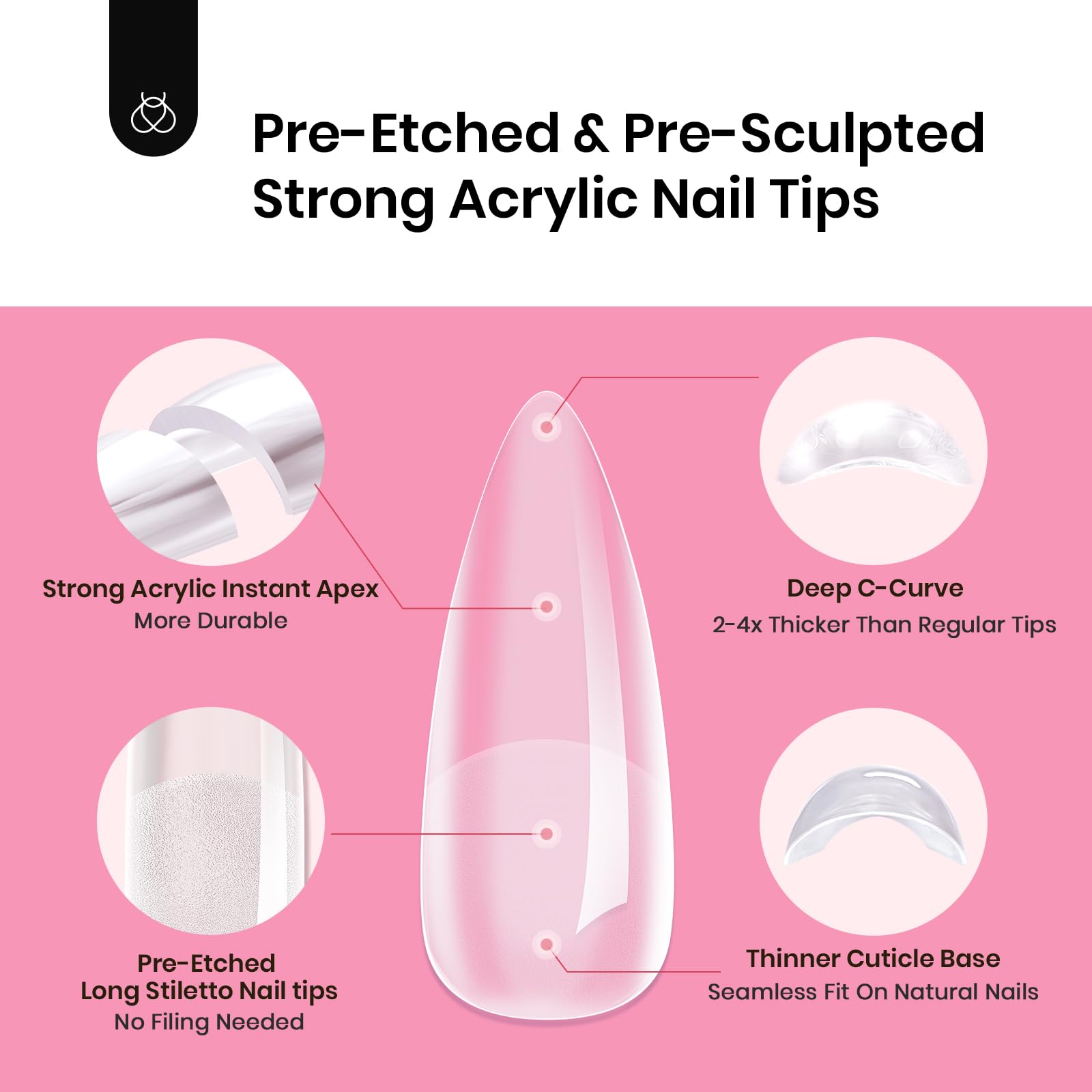 Beetles Tipex nail file included for shaping and finishing