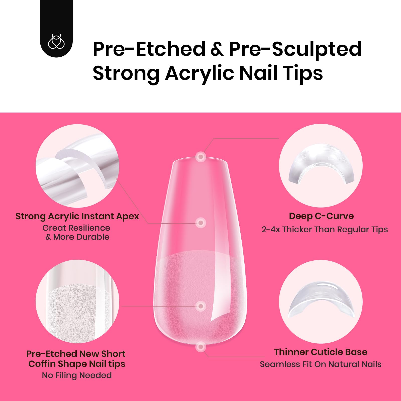 Beetles Tipex nail file included for shaping and prep.