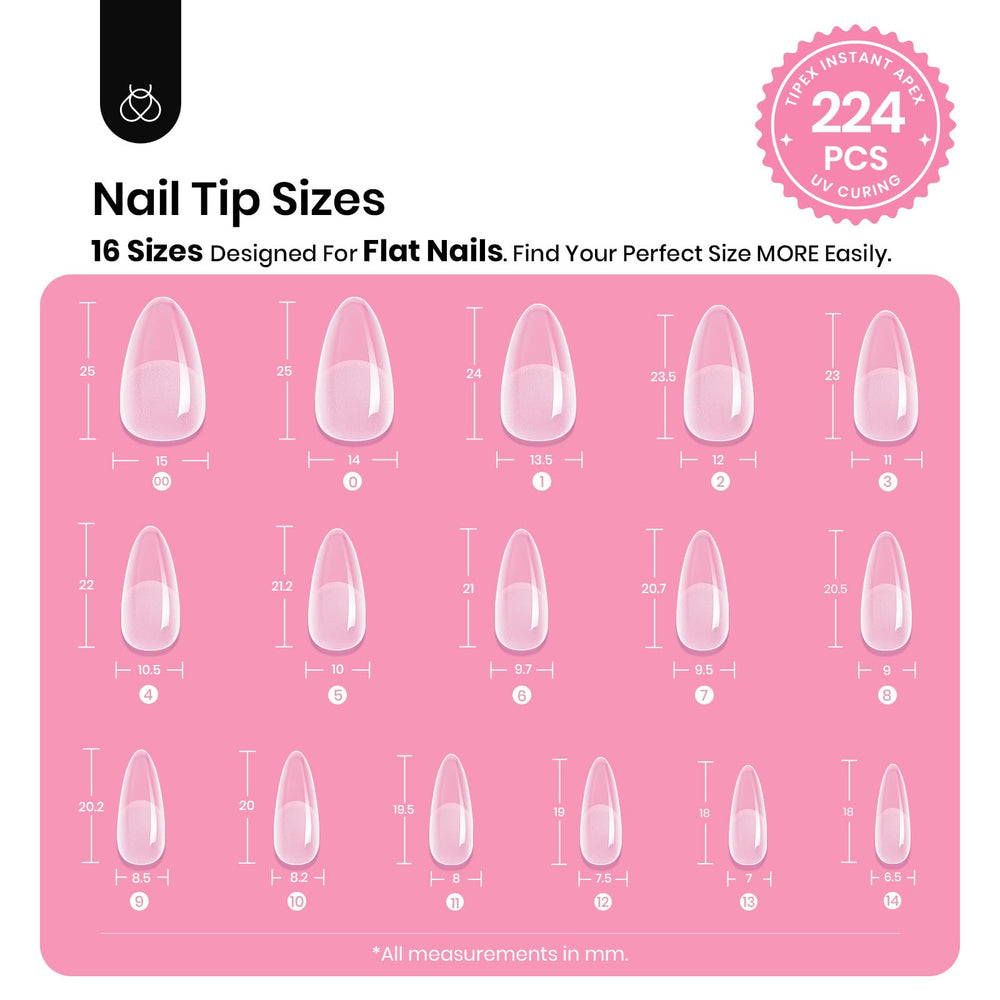 Beetles Tipex nail file for shaping and finishing edges.