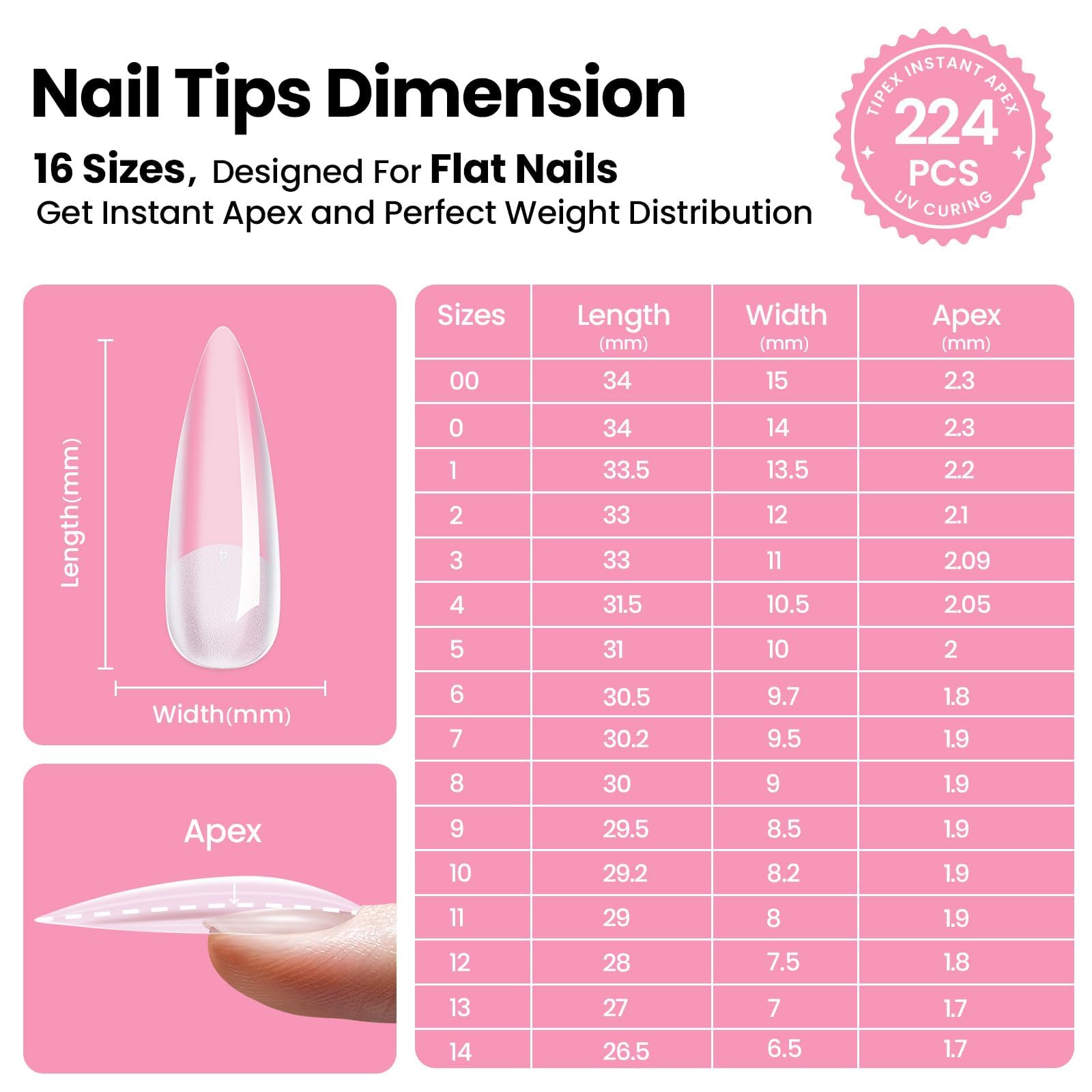 Beetles Tipex nail glue squeeze tube for clean, controlled application.