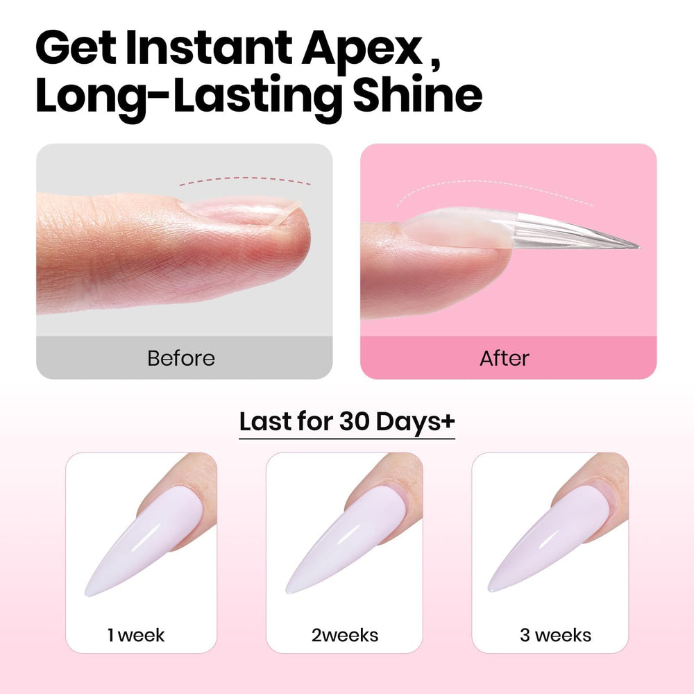 Beetles Tipex pre-etched tips shown in 16 sizes for professional results.