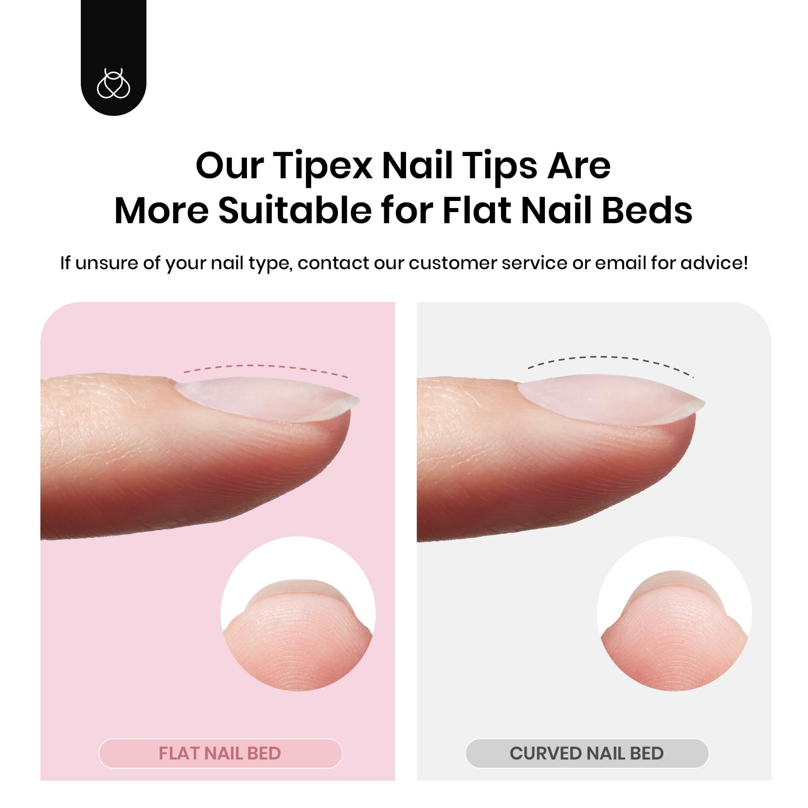 Beetles Tipex press-on tips speed up at-home manicure applications.