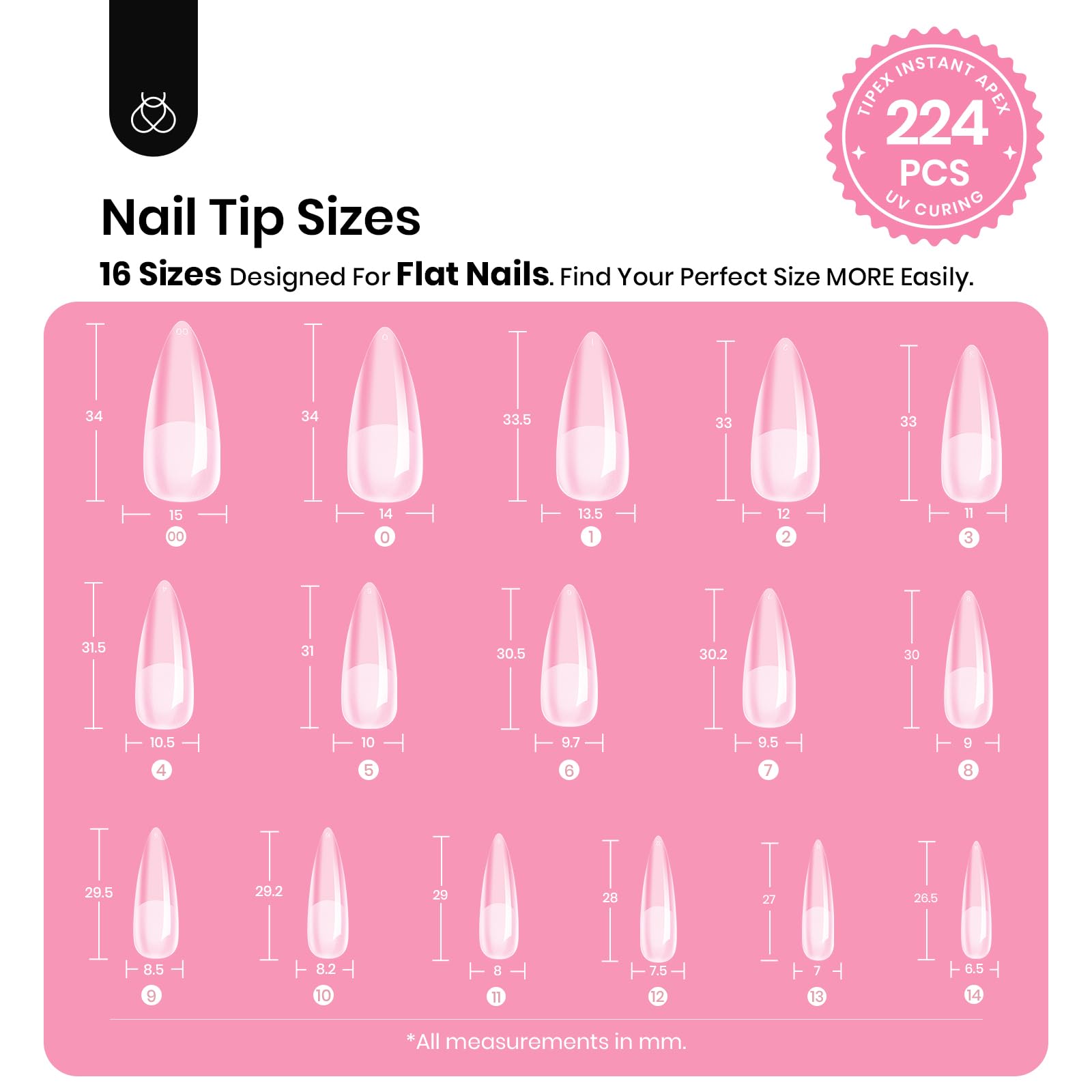 Beetles Tipex solid nail glue 20g for secure, mess-free tip application