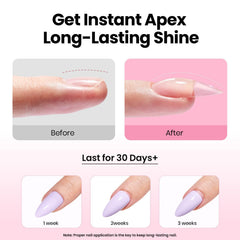 Beetles Tipex Thick Full-Cover extensions deliver strong apex and long wear