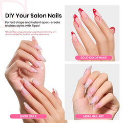 Beetles Gel Polish Tipex 224 tips in 16 sizes for precise fit