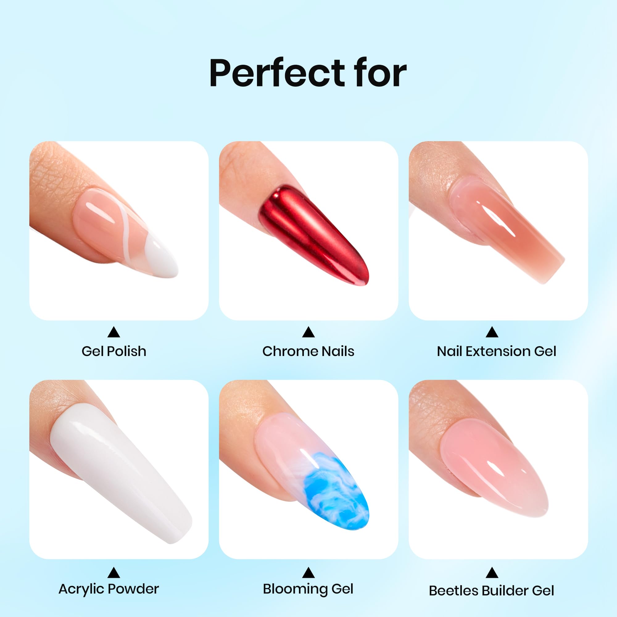 Beetles Gift Set Top Coat enhances at-home manicure results.