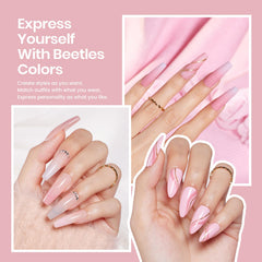 Beetles top coat shown for high gloss and long lasting finish