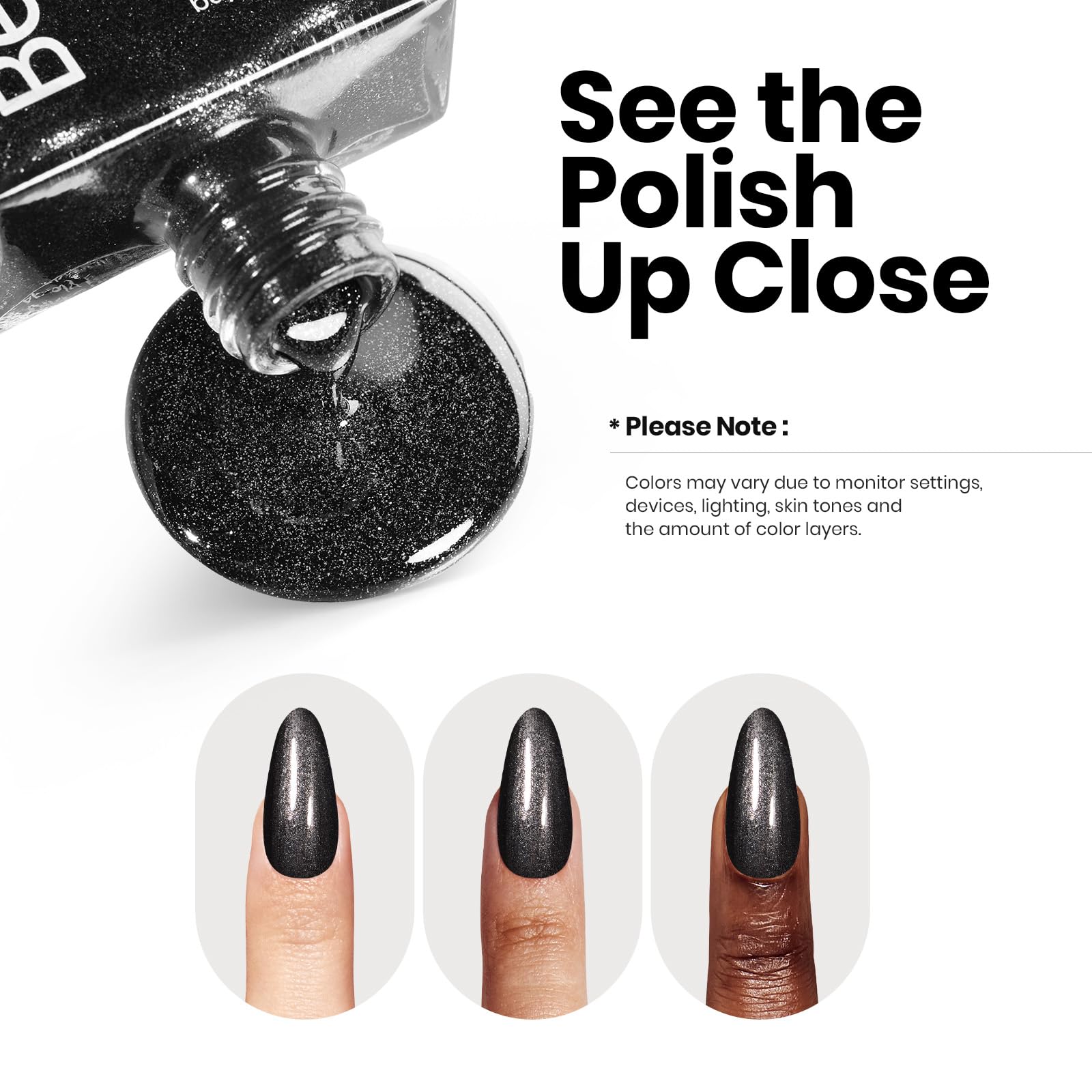 Beetles toxin-free formula keeps nails safe while delivering color.