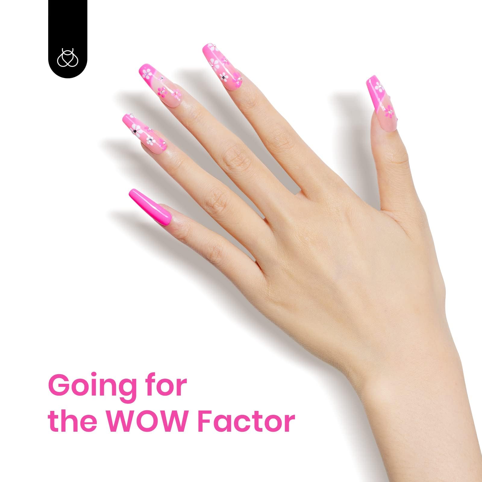 Beetles toxin-free pink gel polish bottle with low odor formula