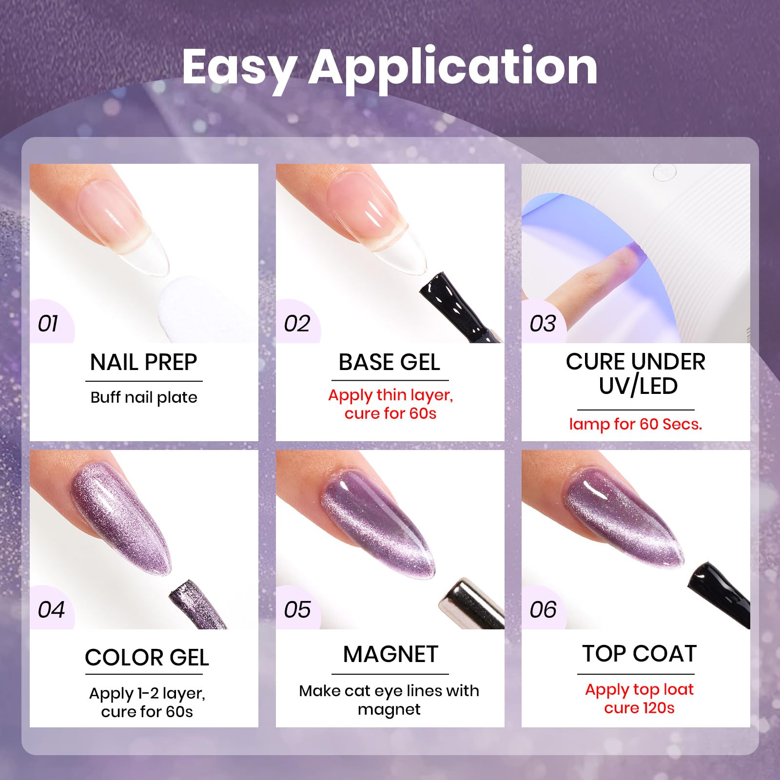 Beetles Twilight Muse elegant nail art ideas for winter.