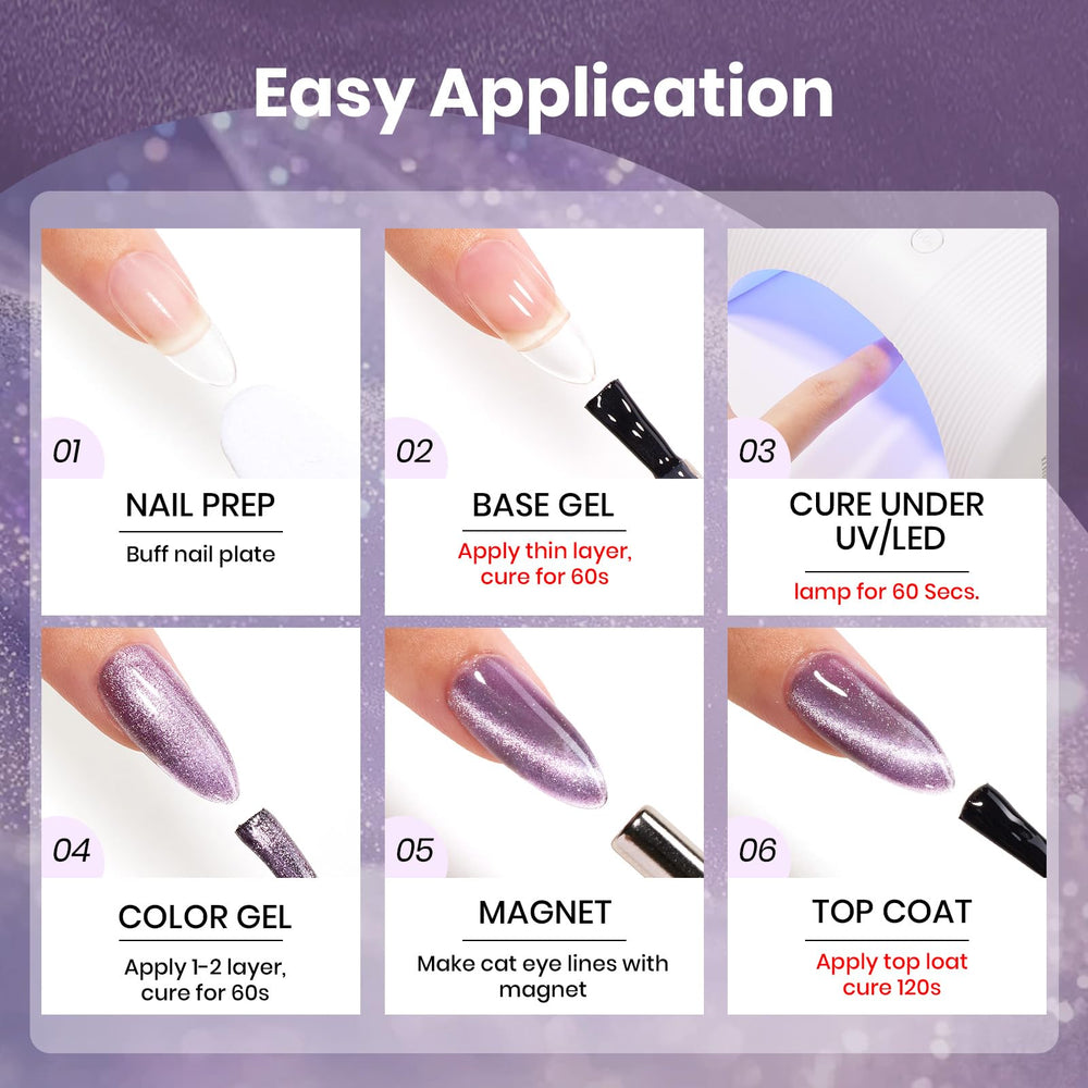 Beetles Twilight Muse elegant nail art ideas for winter.