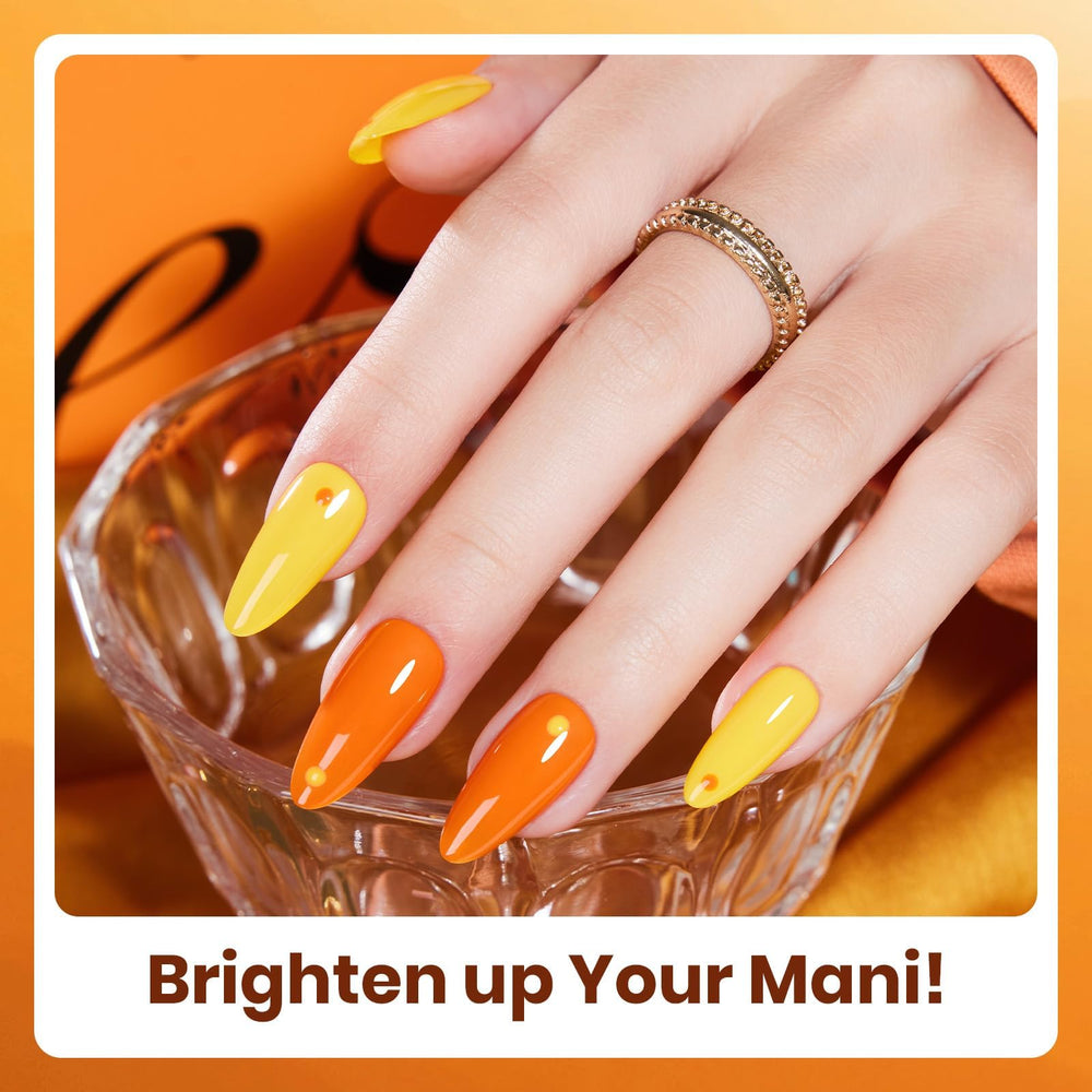Beetles Twilight Warmth brown shade provides a rich base for chic nail art