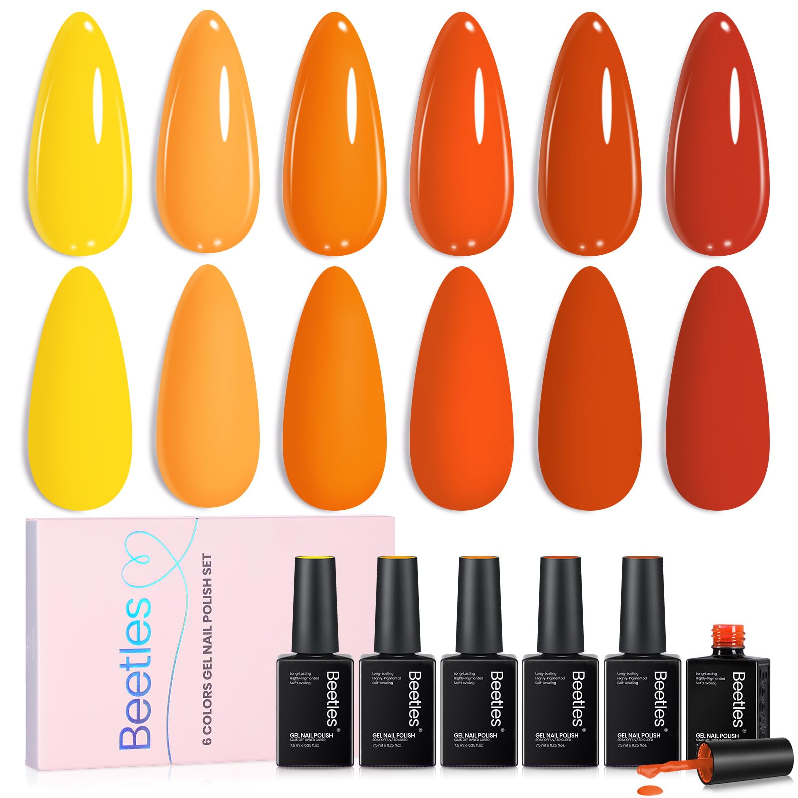 Beetles Twilight Warmth yellow shade for sunny daily nails, great for everyday looks
