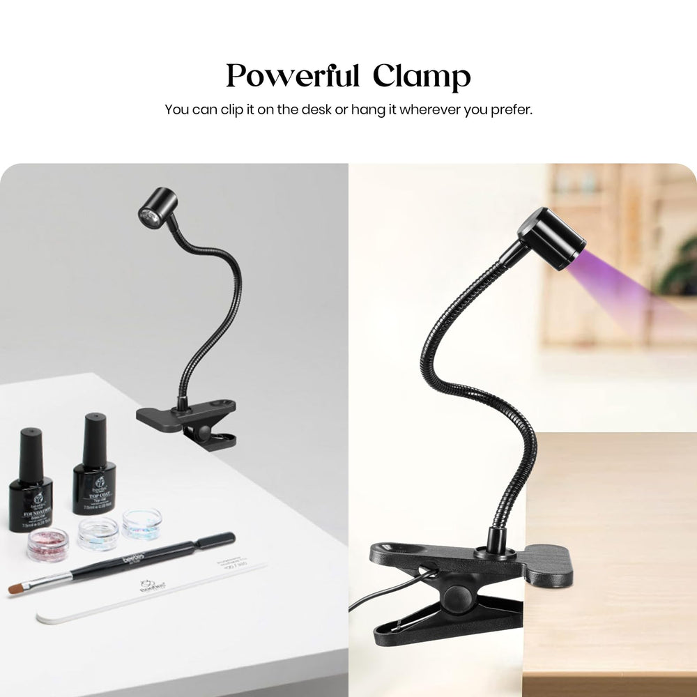 Beetles USB-powered nail lamp offers cordless convenience.