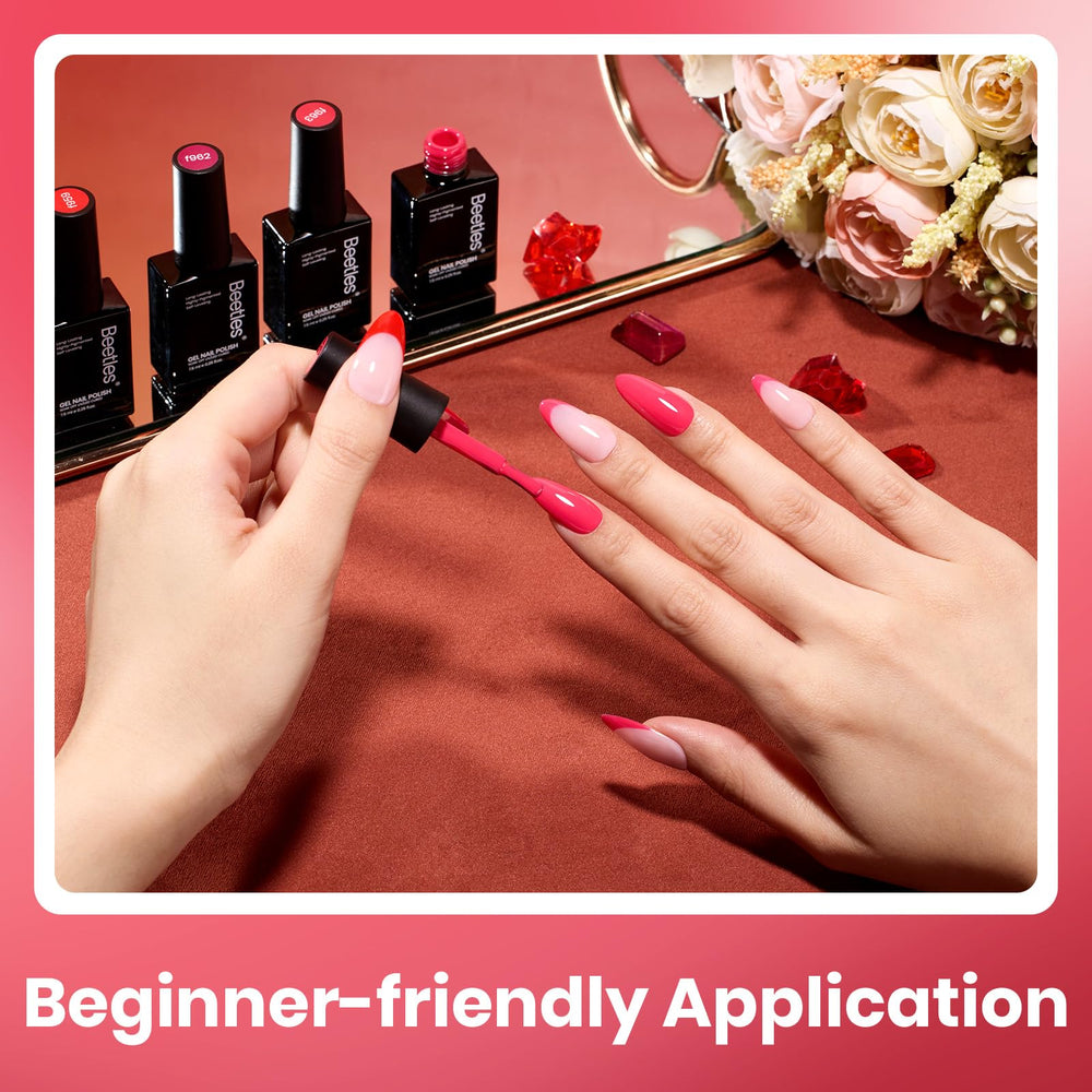 Beetles gel polish cures under UV/LED for quick, durable results.