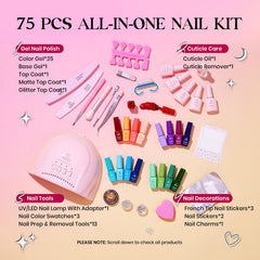 Beetles UV LED nail lamp demonstrates quick curing for a salon-like finish at home.