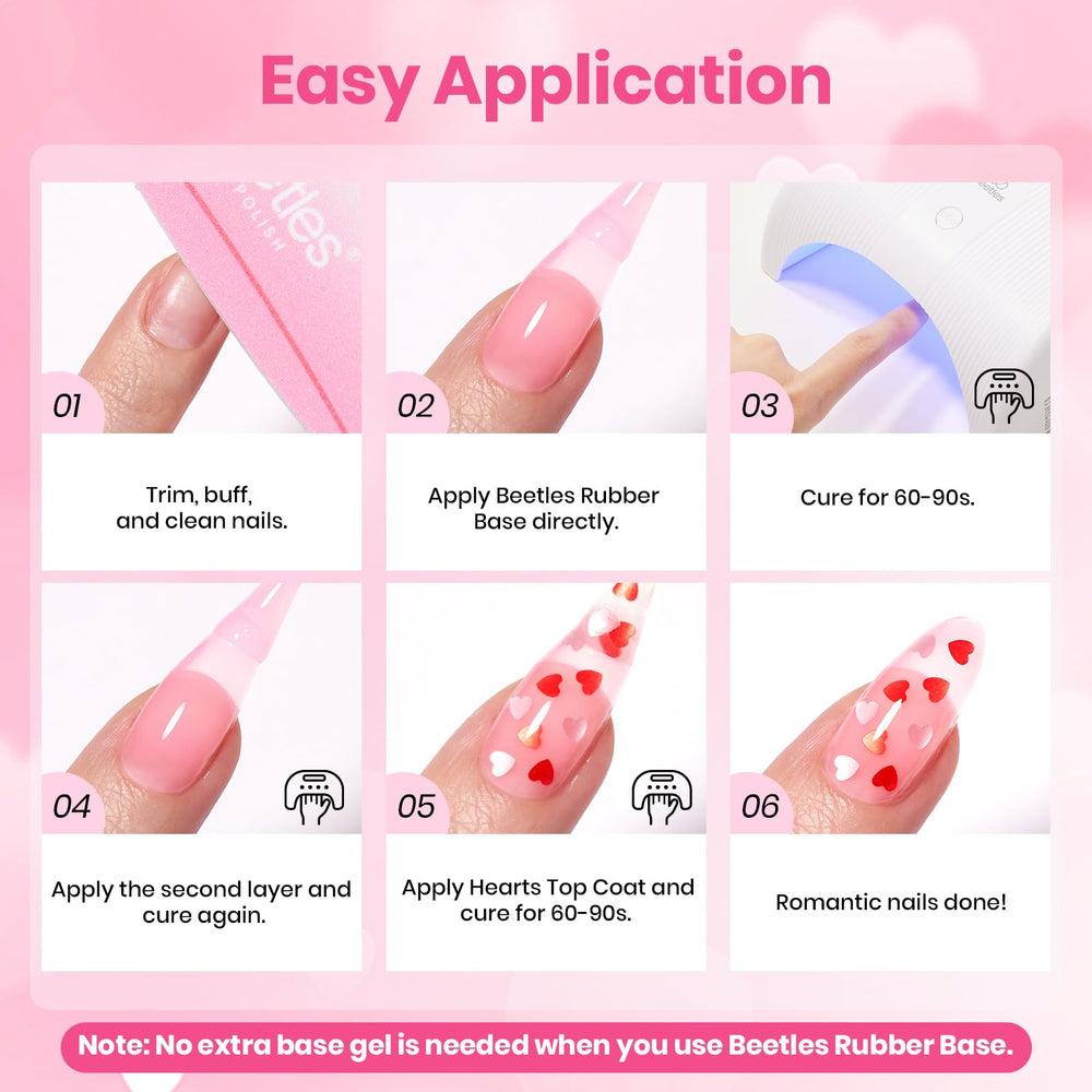 Beetles Valentine set ideal for gifting to nail lovers or yourself