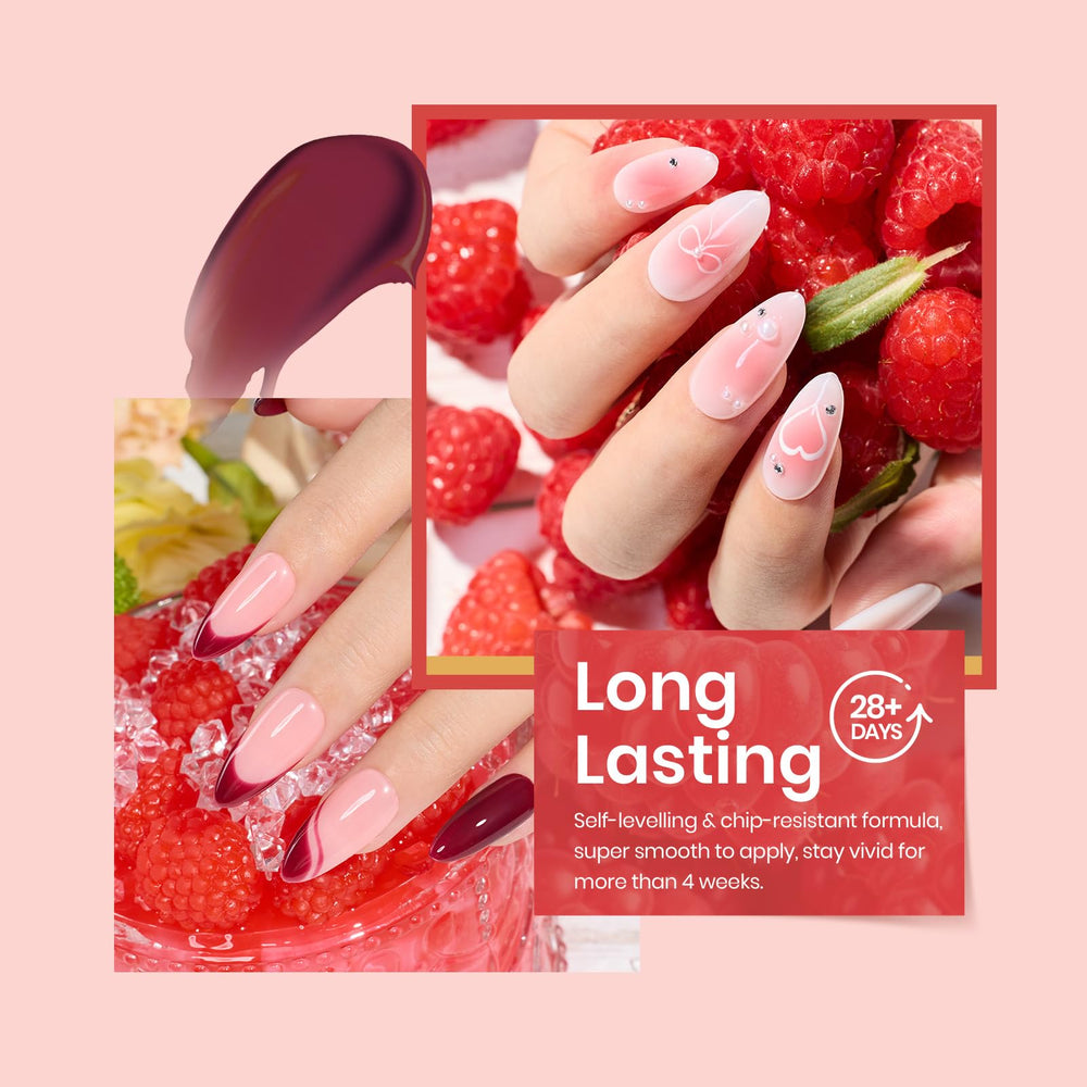Beetles Valentines easy-application gel polish for smooth, even color
