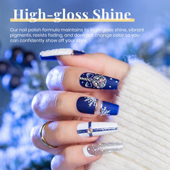 Beetles Valentines gel polish snow white for clean, crisp nails with long-lasting shine.