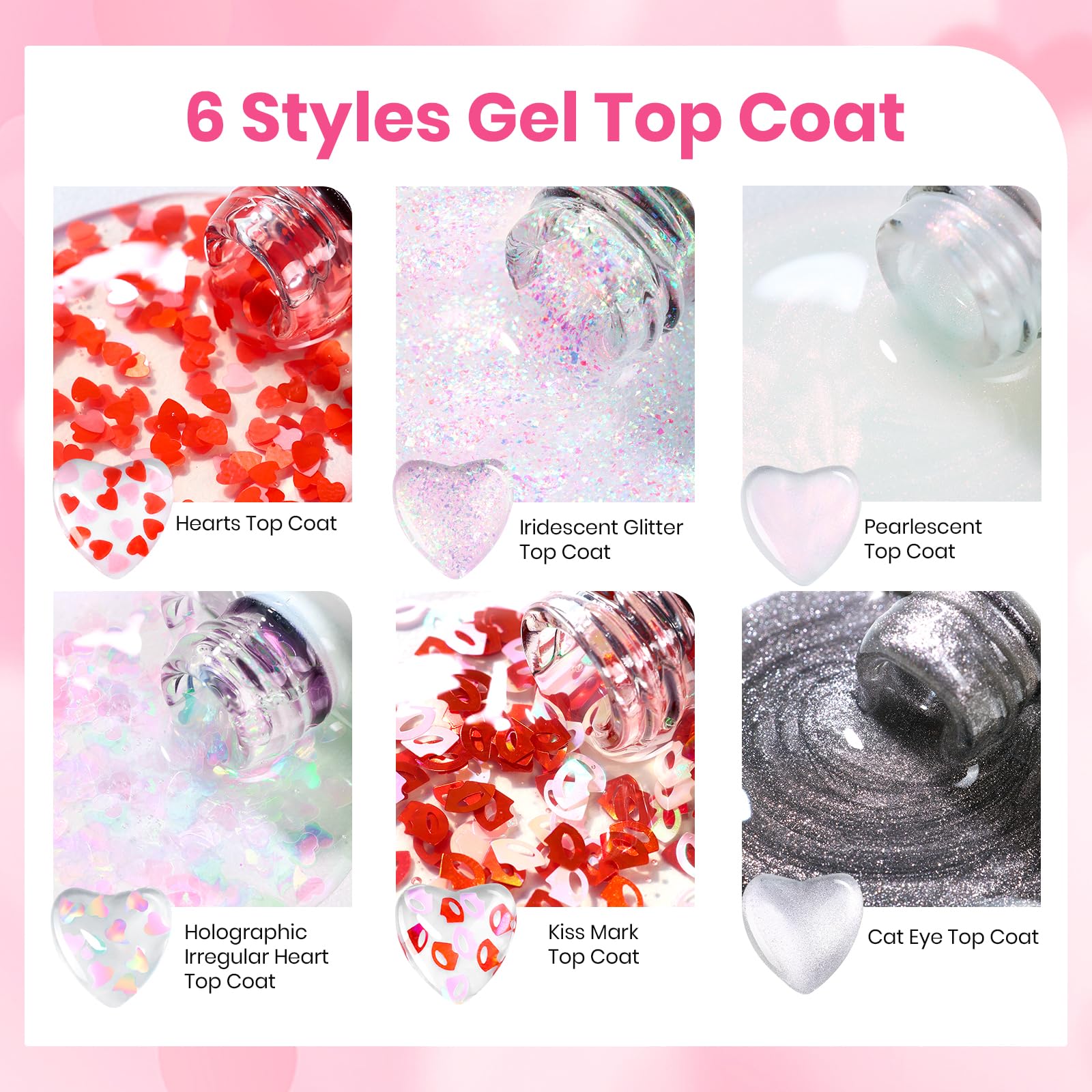 Beetles cat eye top coat creates depth with holographic sparkle