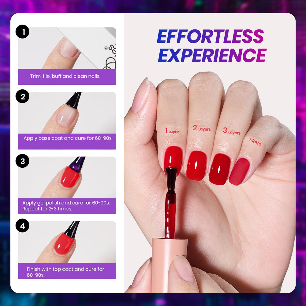 Beetles Vivid Noel jelly black: bold, deep jelly look with depth.