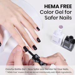Beetles White gel polish bottle shown for clean, high-coverage white shade.