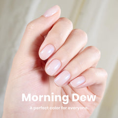 Beetles White Nail Polish glossy finish on nails delivers a durable sheen.