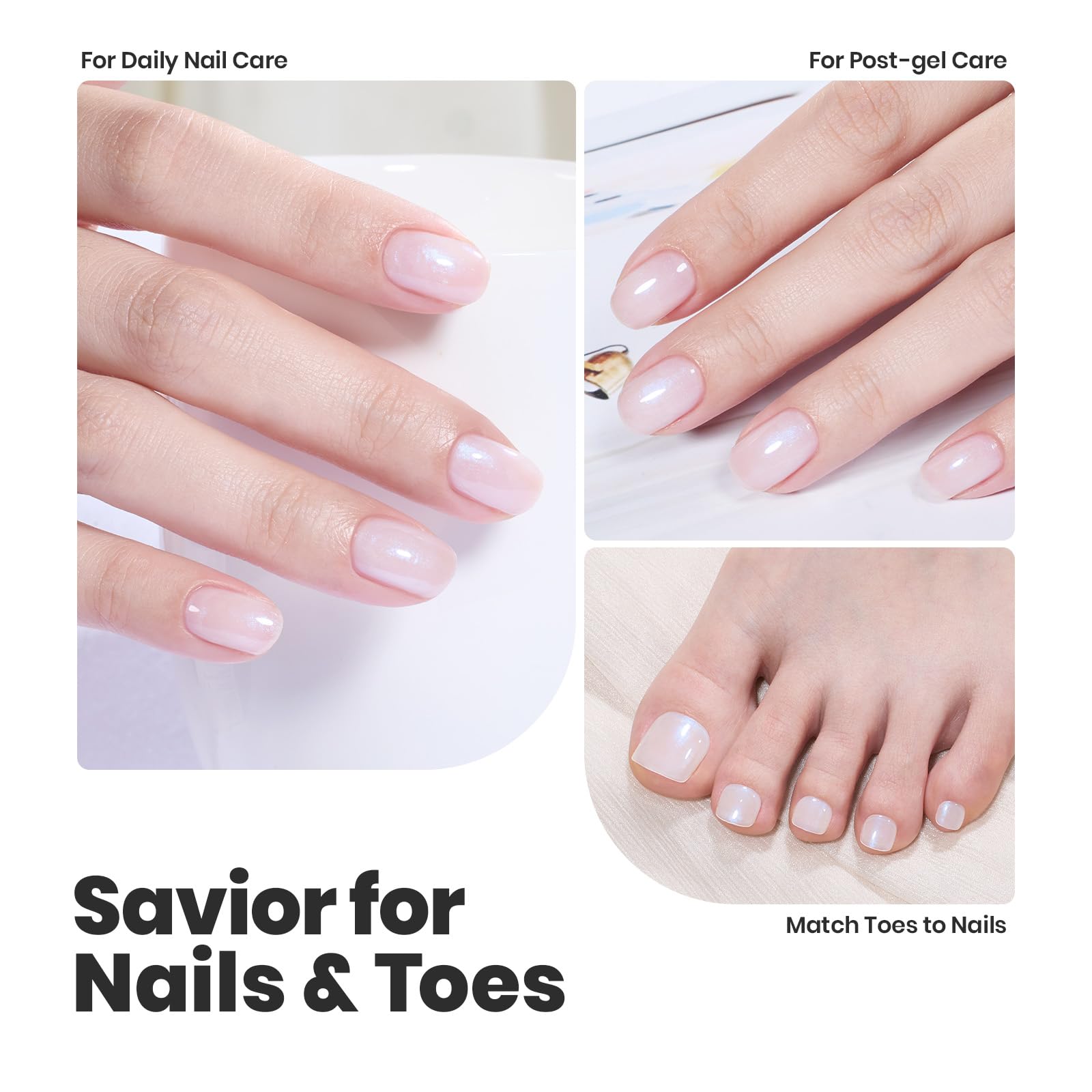 Beetles White Nail Polish gift-ready packaging shown.
